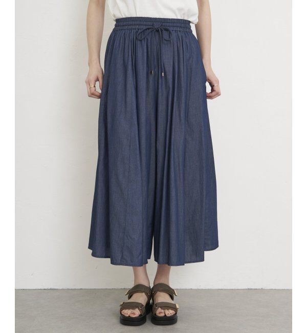 ikka「【親子おそろい】コットンボリュームペチ付きスカーチョ」|その他|