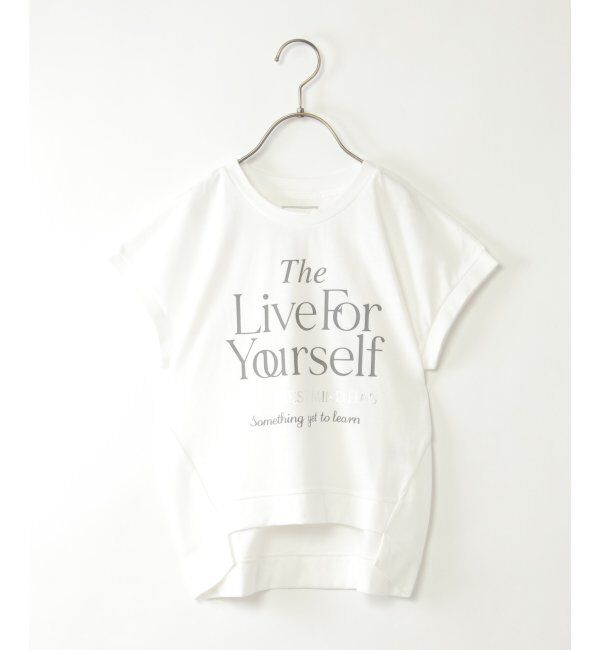 ikka kids「【親子おそろい】ロゴフォトデザインTシャツ（120~160cm）」|Tシャツ・カットソー|