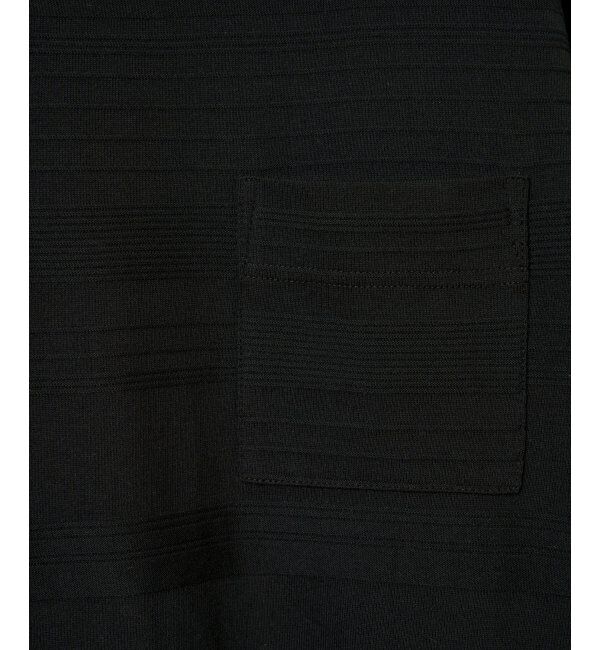 IKKA LOUNGE「冷感リップルボーダーT」|Tシャツ・カットソー|