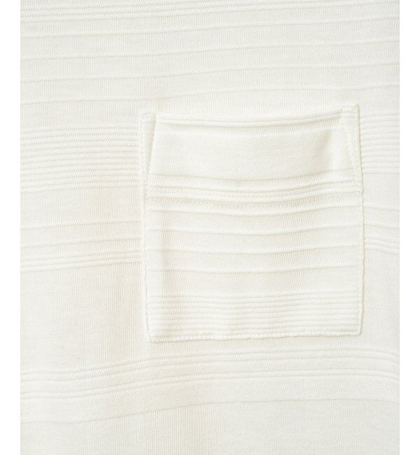 IKKA LOUNGE「冷感リップルボーダーT」|Tシャツ・カットソー|