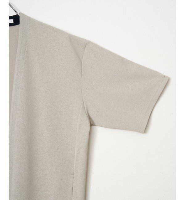 ikka「冷感DRY鹿の子5分袖カーディガン」|カーディガン|