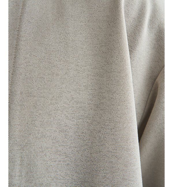 ikka「冷感DRY鹿の子5分袖カーディガン」|カーディガン|