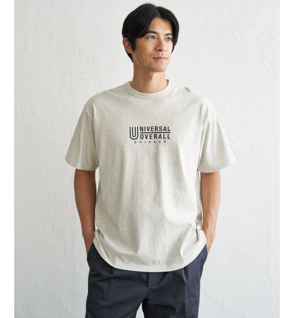 ikka「UNIVERSAL OVERALL ユニバーサルオーバーオール DAILYプリントTシャツ」|Tシャツ・カットソー|