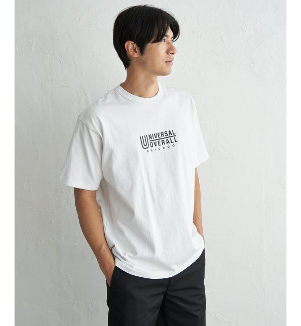 ikka「UNIVERSAL OVERALL ユニバーサルオーバーオール DAILYプリントTシャツ」|Tシャツ・カットソー|