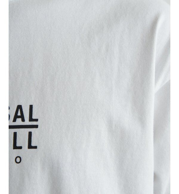 ikka「UNIVERSAL OVERALL ユニバーサルオーバーオール DAILYプリントTシャツ」|Tシャツ・カットソー|