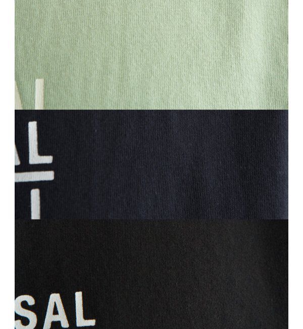 ikka「UNIVERSAL OVERALL ユニバーサルオーバーオール DAILYプリントTシャツ」|Tシャツ・カットソー|