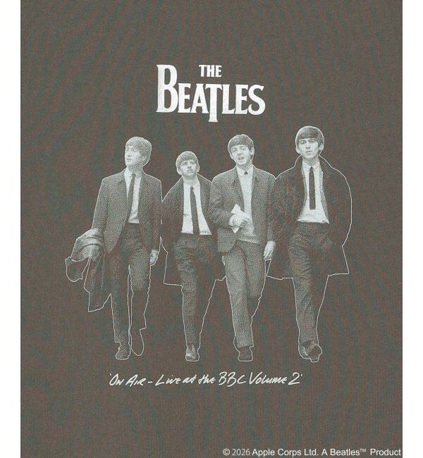 VENCE share style「THE BEATLES ザ ビートルズ レコードプリントTシャツ」|Tシャツ・カットソー|