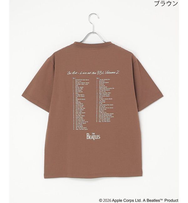 VENCE share style「THE BEATLES ザ ビートルズ レコードプリントTシャツ」|Tシャツ・カットソー|