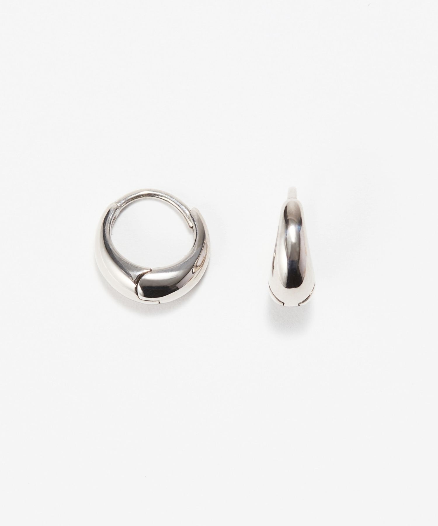 JUPITER「【SV】ドロップフープピアス シルバー ニッケルフリー　金属アレルギー対応」|ピアス|