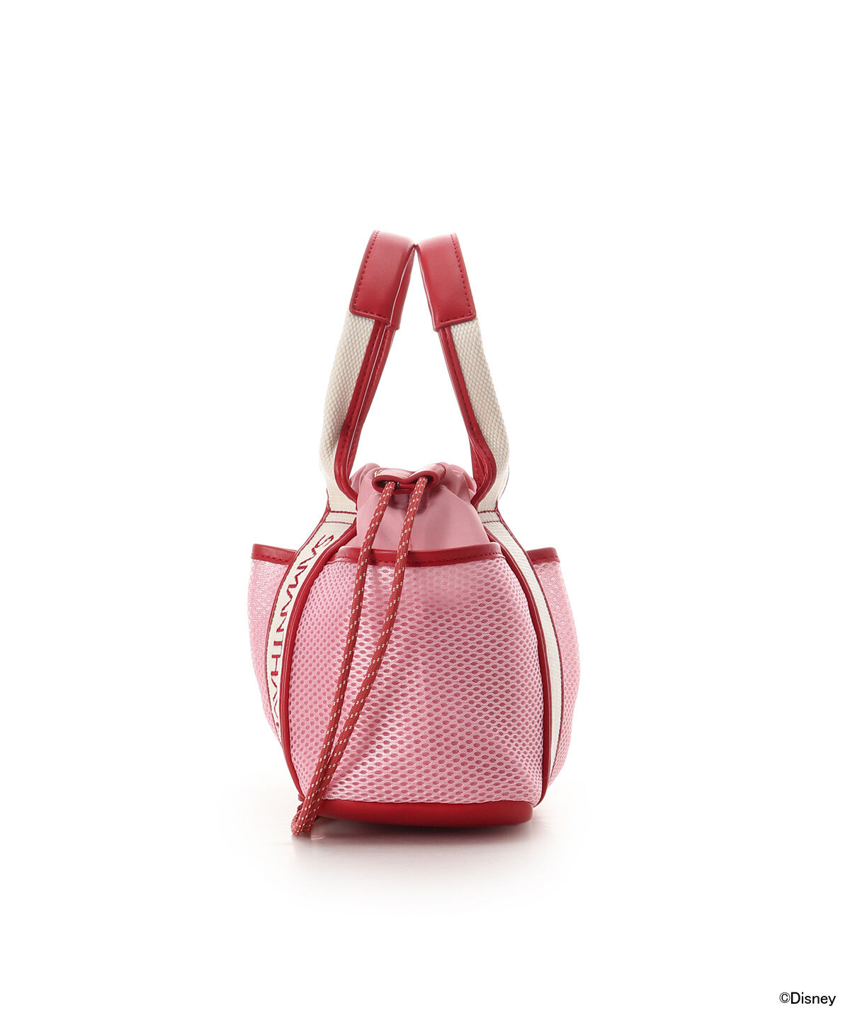 Samantha Vega「「ミッキーマウス＆フレンズ」ロゴテープハンドバッグ（ミニーマウス）」|ハンドバッグ|