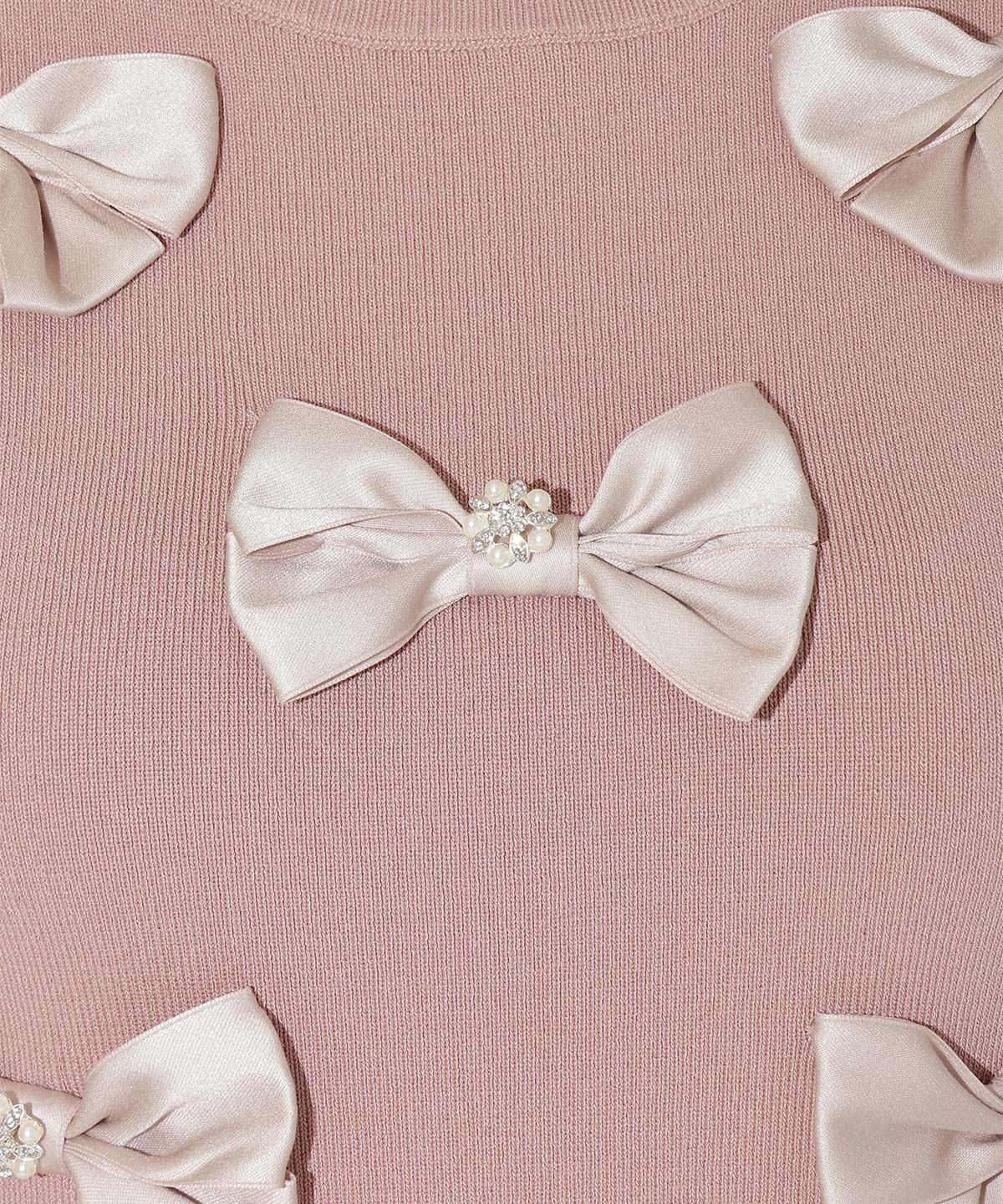 WILLSELECTION「ランダムサテンリボンプルオーバー」|Tシャツ・カットソー|