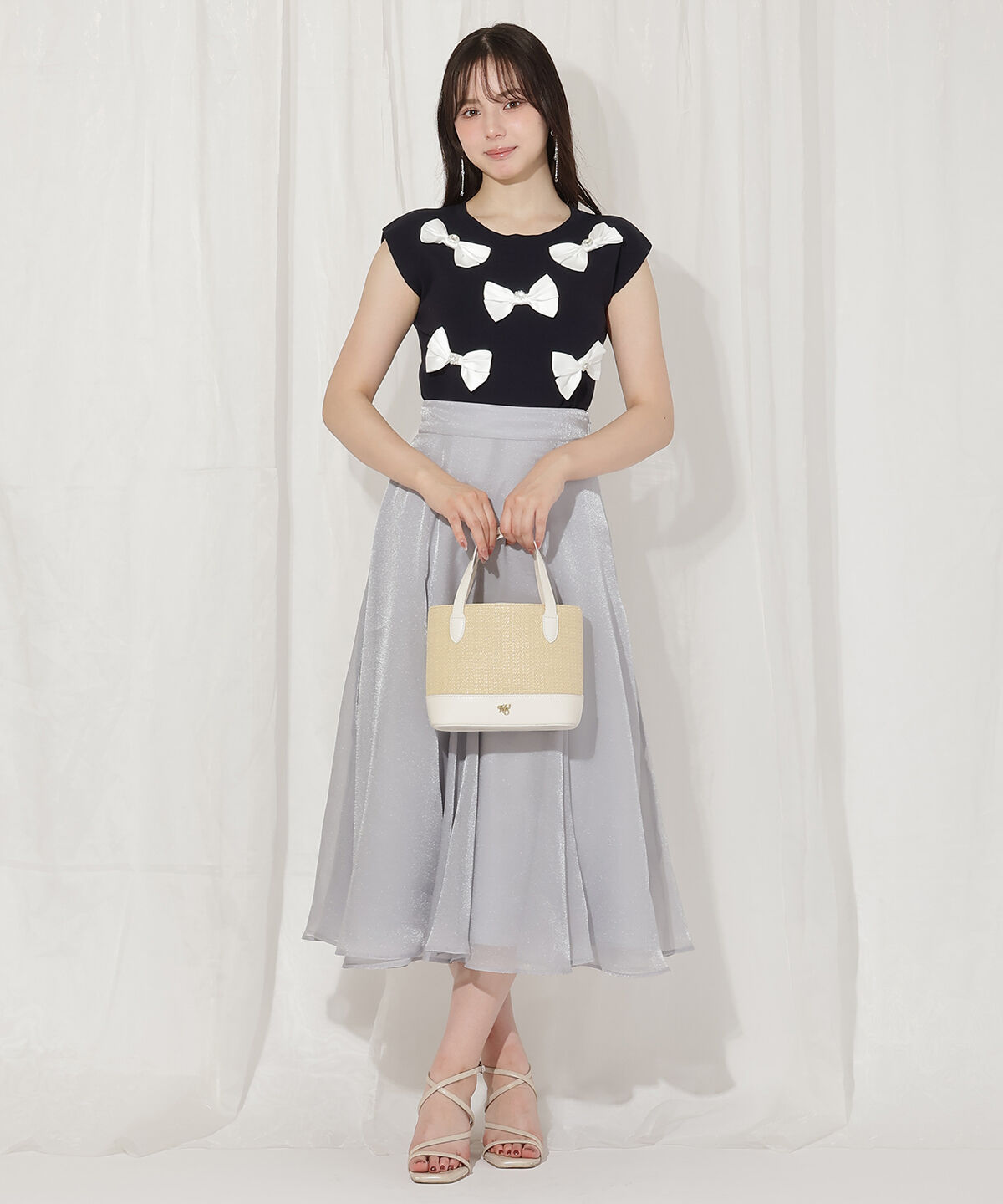 WILLSELECTION「ランダムサテンリボンプルオーバー」|Tシャツ・カットソー|