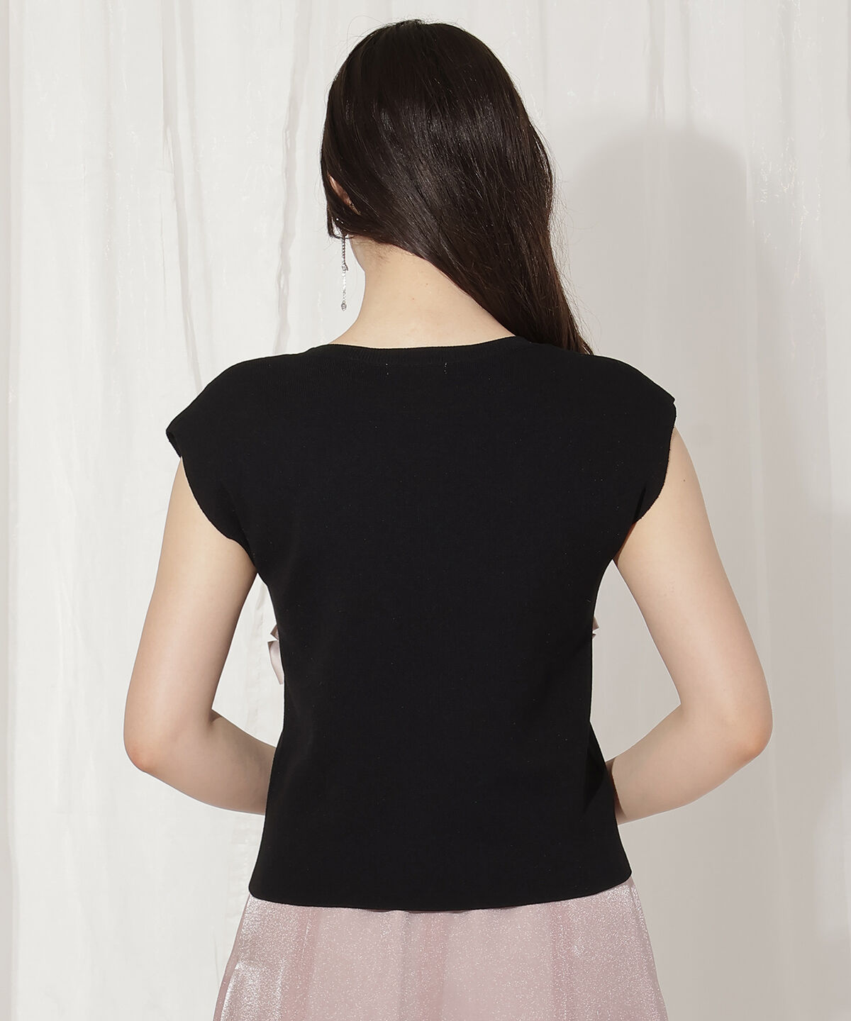 WILLSELECTION「ランダムサテンリボンプルオーバー」|Tシャツ・カットソー|