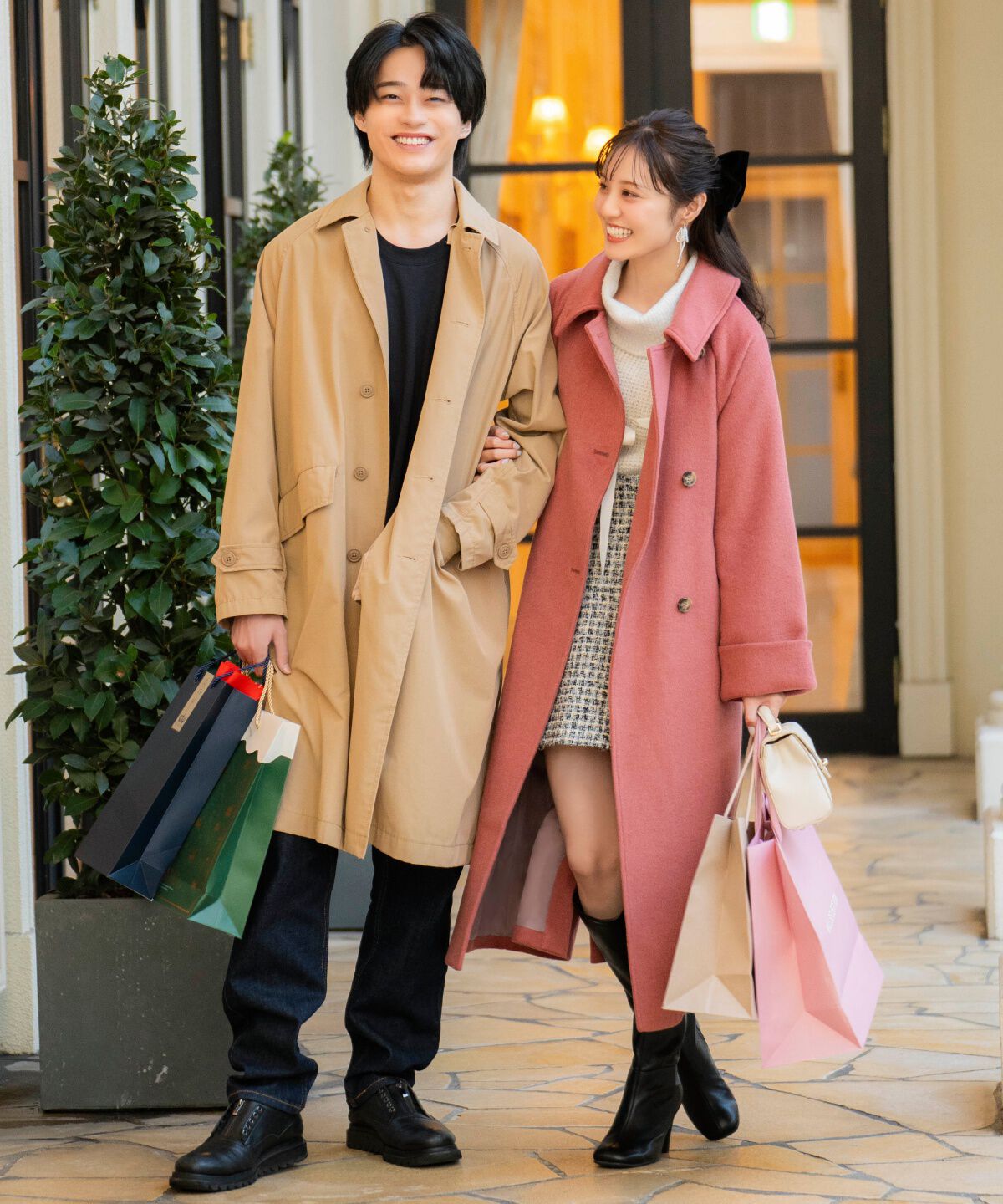 WILLSELECTION「レースアップタートルニット」|ニット・セーター|