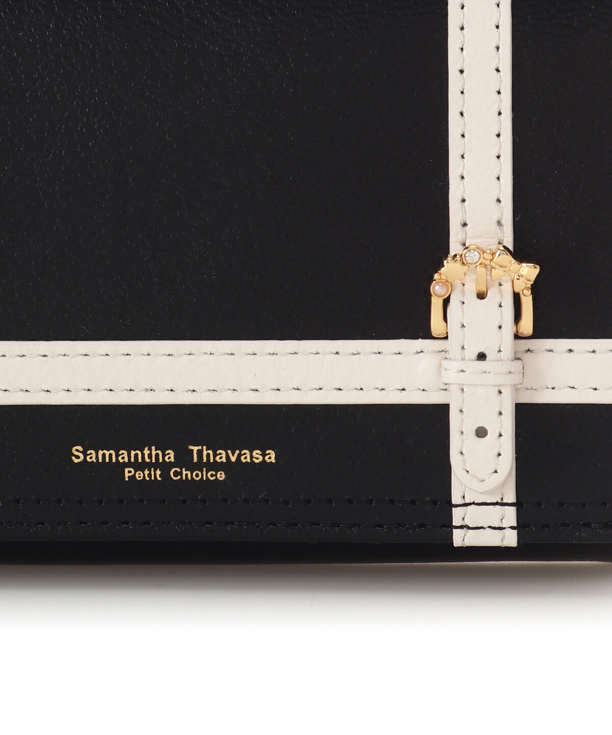 Samantha Thavasa Petit Choice「ベルトラッピング 二つ折財布」|財布|