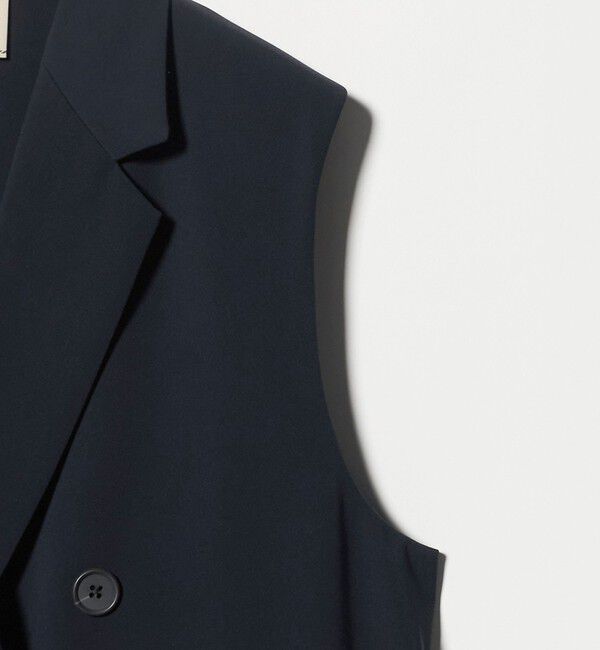 UNITED ARROWS「Drapy テーラード ミドル ベスト」|ベスト・ジレ|