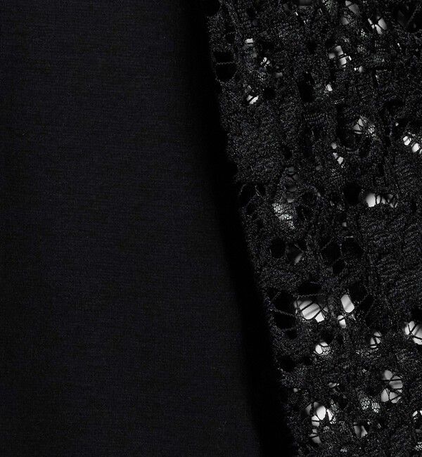 UNITED ARROWS green label relaxing「袖レース ドッキング プルオーバー カットソー」|Tシャツ・カットソー|