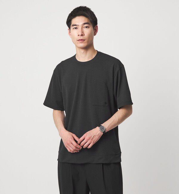 UNITED ARROWS green label relaxing「＜THE NORTH FACE＞S/S Crepe Weave T」|Tシャツ・カットソー|BLACK