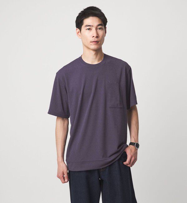 UNITED ARROWS green label relaxing「＜THE NORTH FACE＞S/S Crepe Weave T」|Tシャツ・カットソー|PURPLE