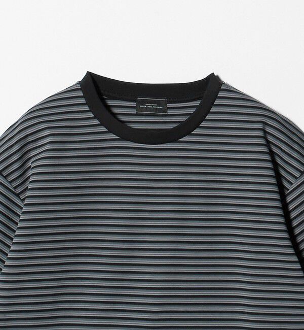 UNITED ARROWS green label relaxing「ポンチ ボーダー クルーネック 半袖 Tシャツ カットソー」|Tシャツ・カットソー|