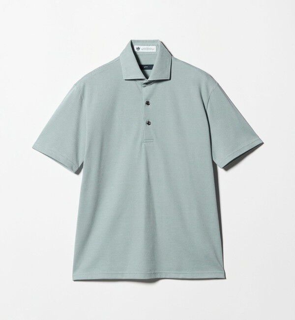 UNITED ARROWS green label relaxing「＜gim＞26SS アメリカンシーアイランド ビズ ポロシャツ -吸水速乾-」|ポロシャツ|LIME