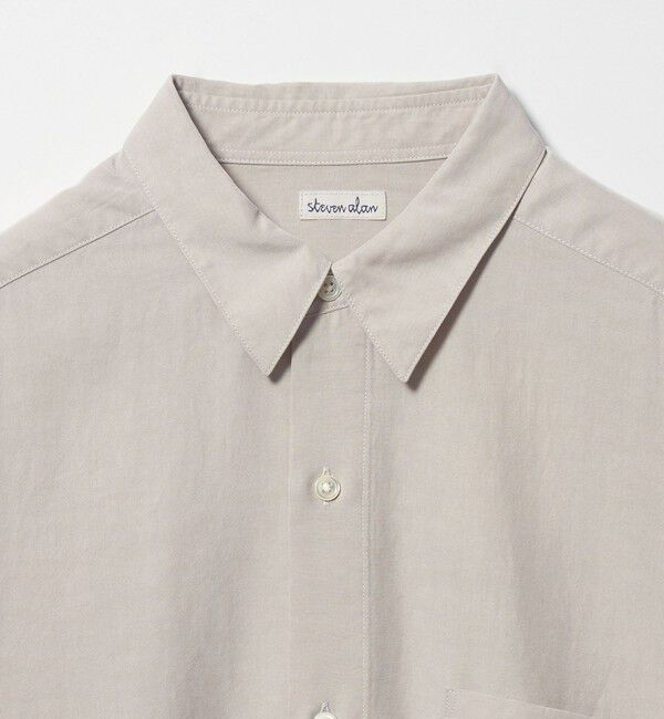STEVEN ALAN「＜Steven Alan＞ スラブ レギュラーカラー シャツ NARROW」|シャツ・ブラウス|