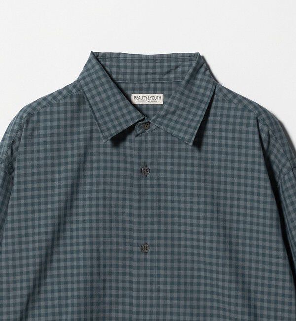 BEAUTY&YOUTH UNITED ARROWS「ギンガム チェック レギュラー シャツ GRANDE TAPERD型」|シャツ・ブラウス|