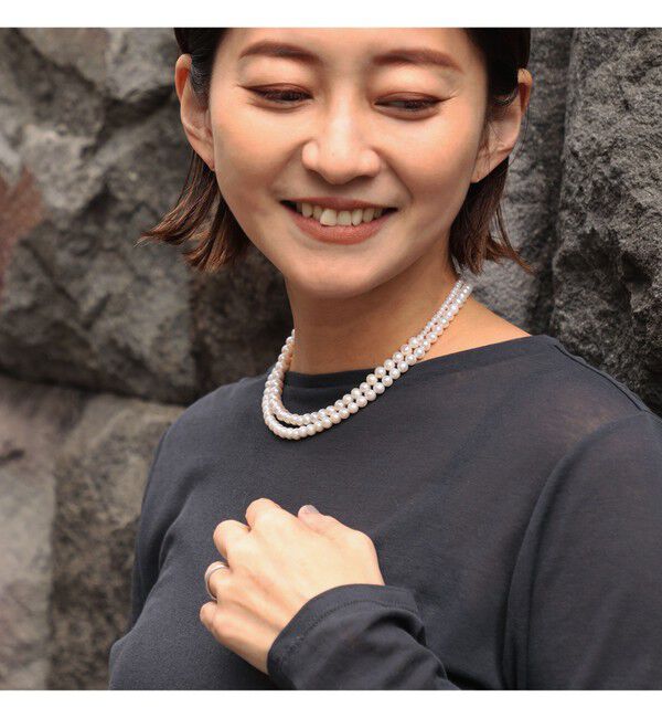 Demi-Luxe BEAMS 「【別注】jour couture / 4WAY パールネックレス」|その他|