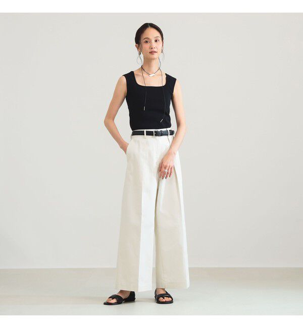 Demi-Luxe BEAMS 「リブニット タンクトップ」|ニット・セーター|