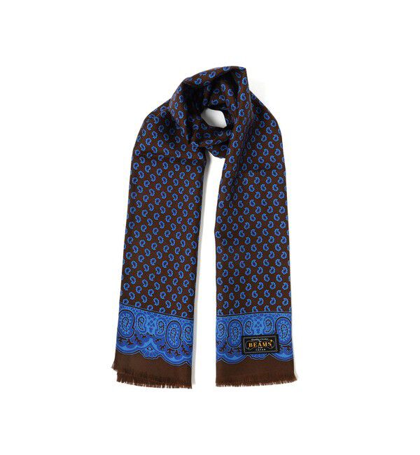 BEAMS PLUS「BEAMS PLUS / Silk Stole Geometric Print」|その他|