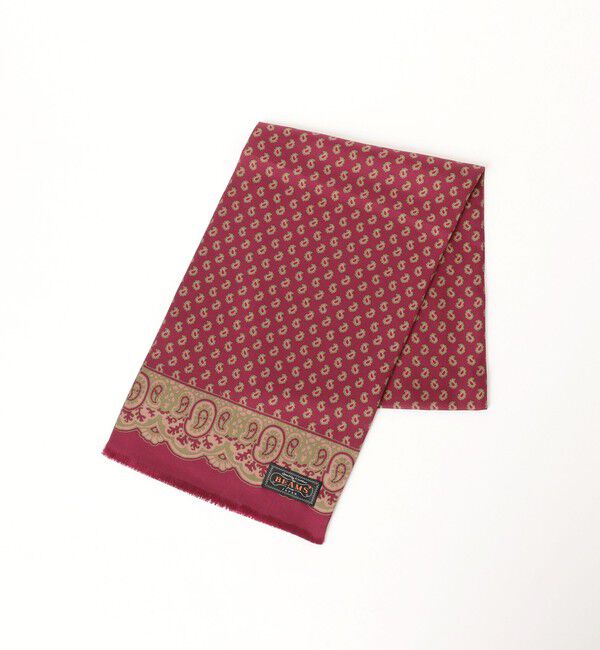 BEAMS PLUS「BEAMS PLUS / Silk Stole Geometric Print」|その他|