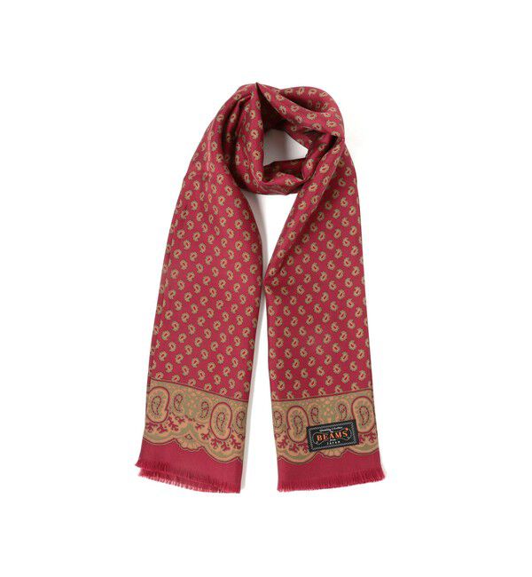 BEAMS PLUS「BEAMS PLUS / Silk Stole Geometric Print」|その他|