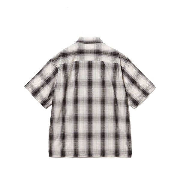 BEAMS「オンブレチェック ミニレギュラーカラーシャツ【リラックスフィット】」|シャツ・ブラウス|