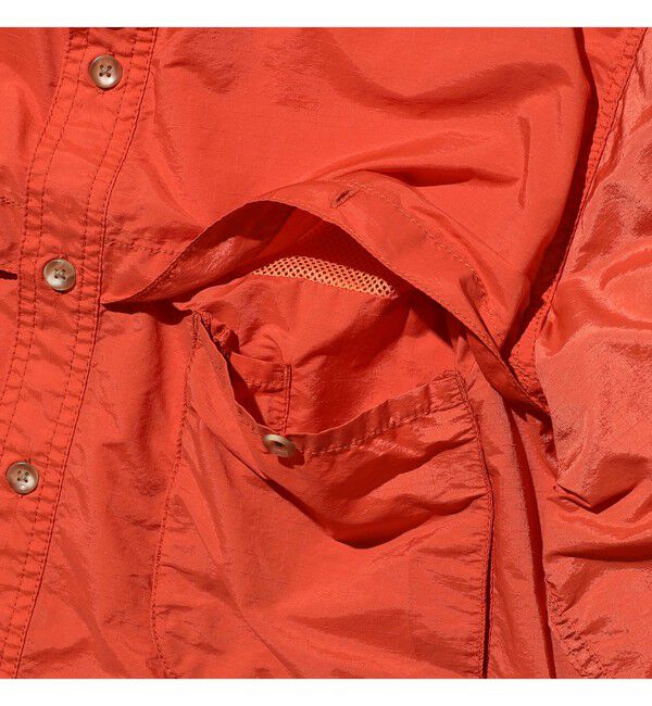 BEAMS PLUS「Adventure Shirt Ⅳ NYCO Rip stop Pigment Dye」|シャツ・ブラウス|