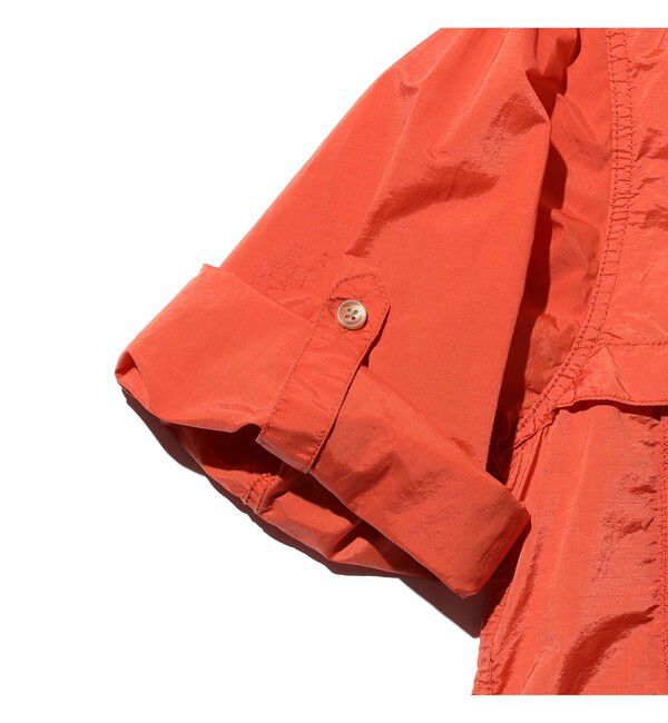 BEAMS PLUS「Adventure Shirt Ⅳ NYCO Rip stop Pigment Dye」|シャツ・ブラウス|