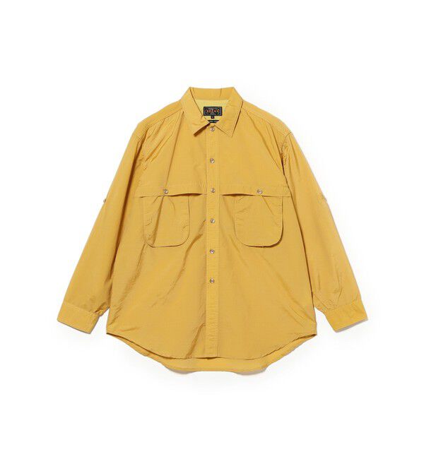 BEAMS PLUS「Adventure Shirt Ⅳ NYCO Rip stop Pigment Dye」|シャツ・ブラウス|