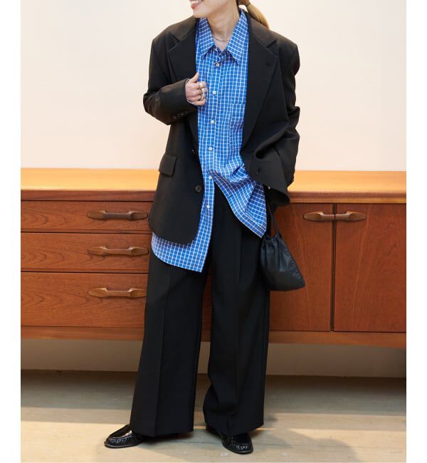 OUTDOOR PRODUCTS Usual Things「ORDINARY タックワイドスラックス」|スラックス|