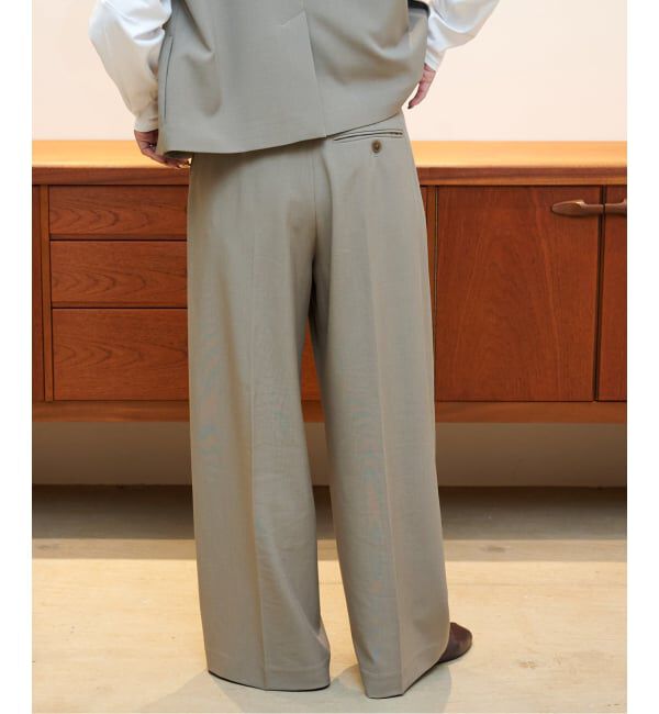 OUTDOOR PRODUCTS Usual Things「ORDINARY タックワイドスラックス」|スラックス|