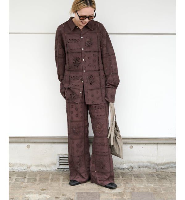 OUTDOOR PRODUCTS Usual Things「LOGAN ex レーストラックパンツ」|スラックス|