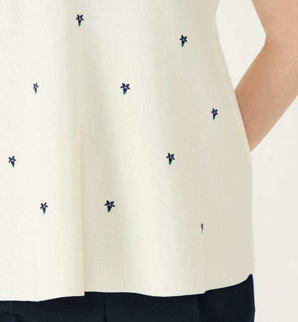 Ballsey「【WEB先行予約】ミラノリブ 2-wayノースリーブプルオーバー」|ニット・セーター|