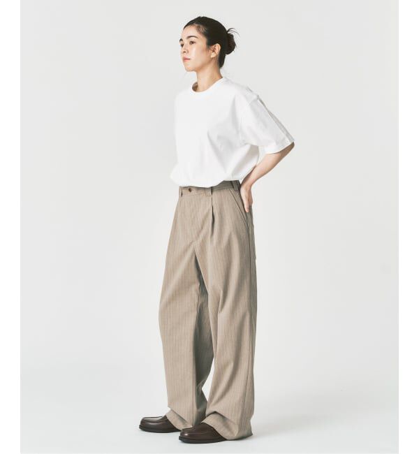 417 EDIFICE「【Hanes &times; 417 EDIFICE】別注 BEEFY CREW NECK T-SHIRT（MODERN FIT）」|Tシャツ・カットソー|