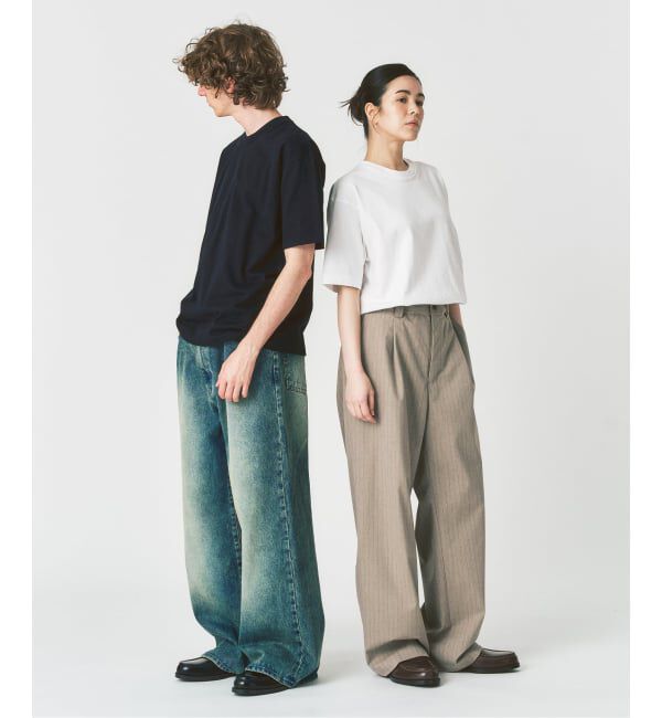 417 EDIFICE「【Hanes &times; 417 EDIFICE】別注 BEEFY CREW NECK T-SHIRT（MODERN FIT）」|Tシャツ・カットソー|