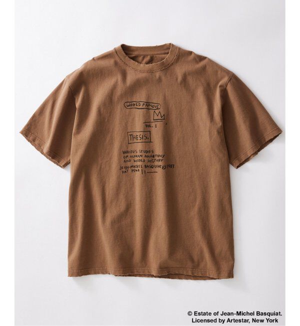 JOURNAL STANDARD「WEB限定 Basquiat / バスキア&times;JOURNAL STANDARD 別注 アートTシャツ」|Tシャツ・カットソー|
