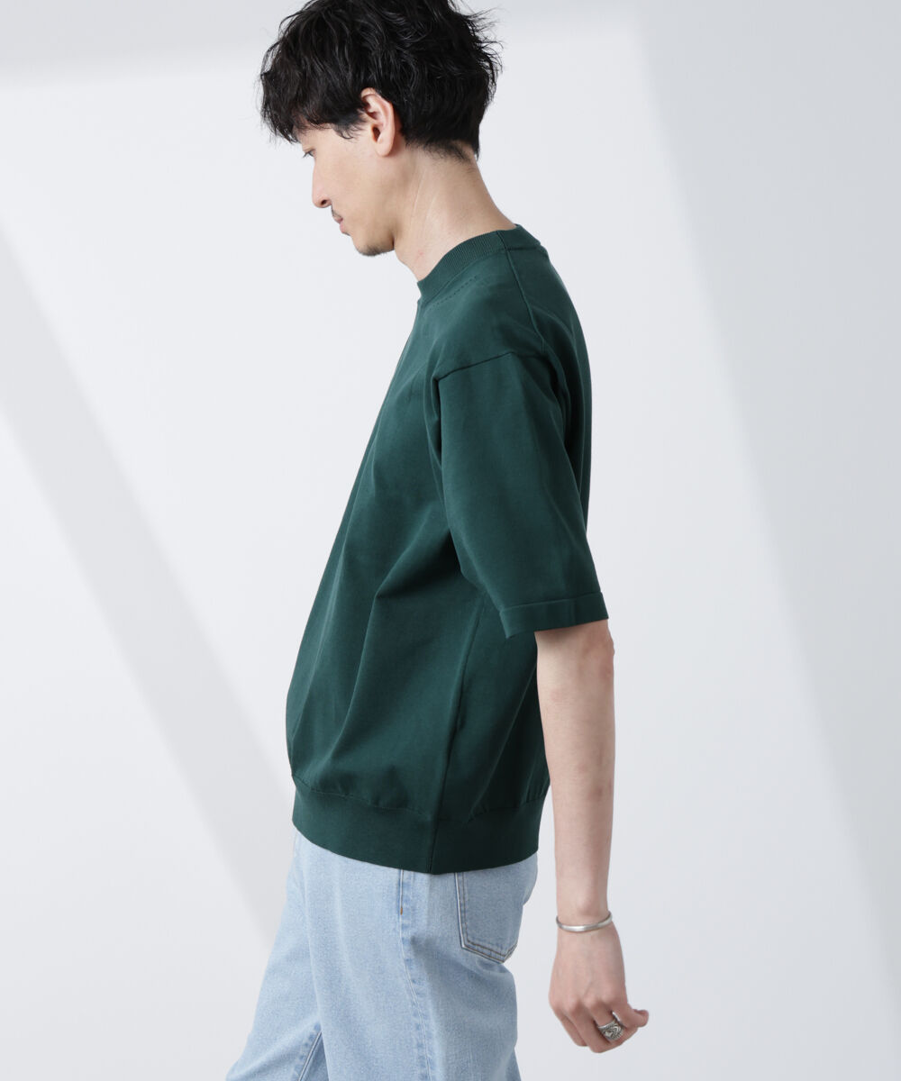  「コットン/ソロナ プレーティングクルーネック 半袖TEE」|Tシャツ・カットソー|