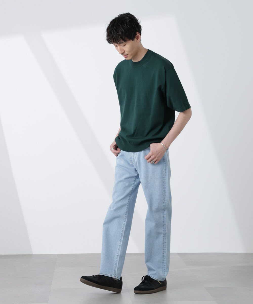  「コットン/ソロナ プレーティングクルーネック 半袖TEE」|Tシャツ・カットソー|