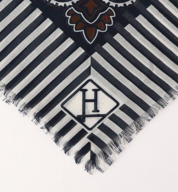 NOLLEY'S goodman「《HERNO》PAISLEY PRINT SCARF ペイズリープリント コットンスカーフ 26SS」|バンダナ・スカーフ|