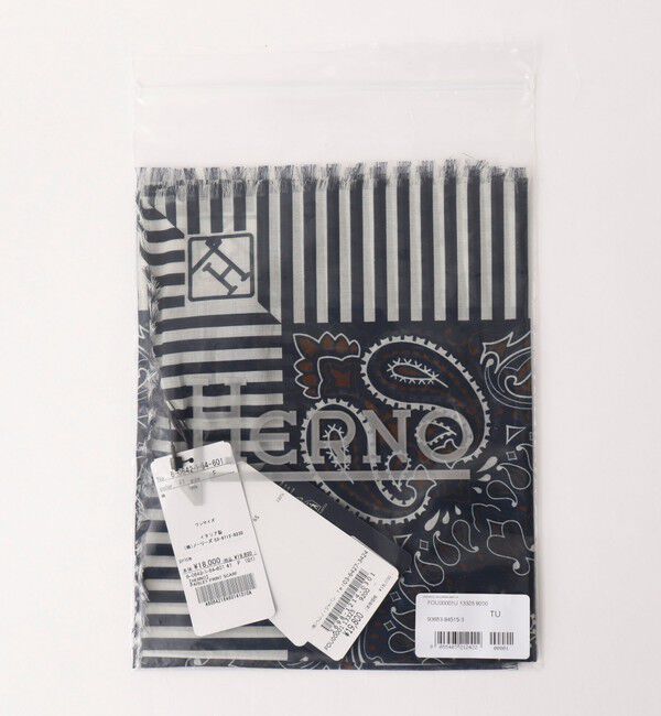 NOLLEY'S goodman「《HERNO》PAISLEY PRINT SCARF ペイズリープリント コットンスカーフ 26SS」|バンダナ・スカーフ|