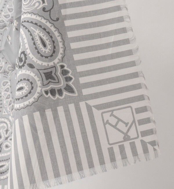 NOLLEY'S goodman「《HERNO》PAISLEY PRINT SCARF ペイズリープリント コットンスカーフ 26SS」|バンダナ・スカーフ|
