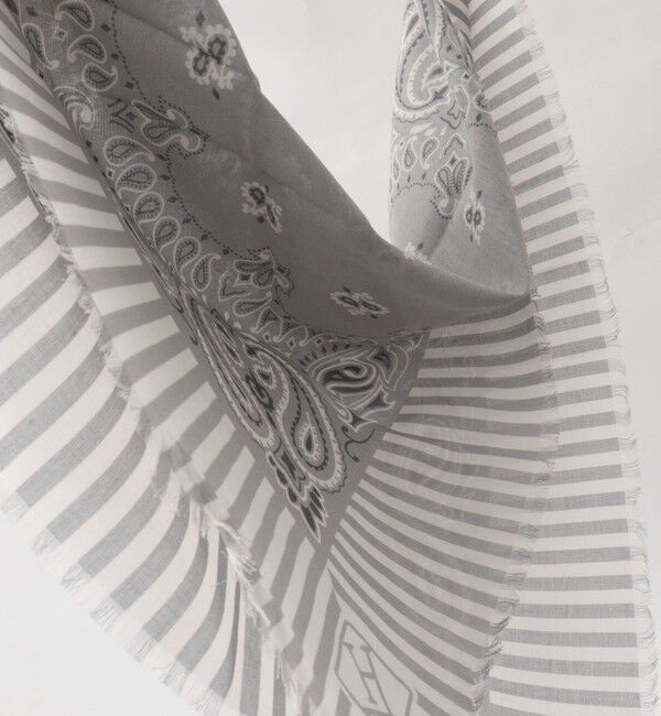 NOLLEY'S goodman「《HERNO》PAISLEY PRINT SCARF ペイズリープリント コットンスカーフ 26SS」|バンダナ・スカーフ|