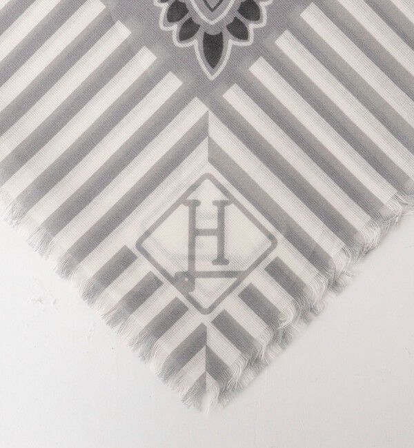 NOLLEY'S goodman「《HERNO》PAISLEY PRINT SCARF ペイズリープリント コットンスカーフ 26SS」|バンダナ・スカーフ|